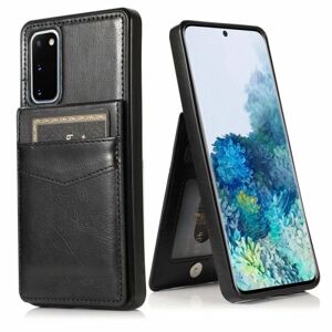 ExpressVaruhuset Samsung S22 Mobile Cover Card Holder 5-SLOT Retro V3 Brun