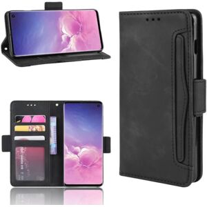 ExpressVaruhuset Samsung Galaxy S10 Pung-etui PU-læder 6-LOMMES Winston V3 Black