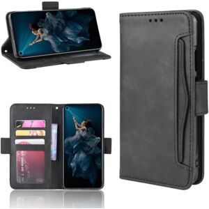 ExpressVaruhuset Huawei Nova 5T Pung-etui PU-læder 6-LOMMES Winston V3 Black