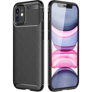 ExpressVaruhuset iPhone 12 Shockproof Slim Cover FullCarbon V4 Black