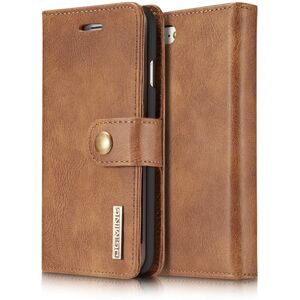 DG.MING 2-i-1 Magnet Wallet iPhone 7/8/SE Cognac