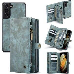 CaseMe Wallet Case Multi-Slot Samsung Galaxy S21 Plus Blå