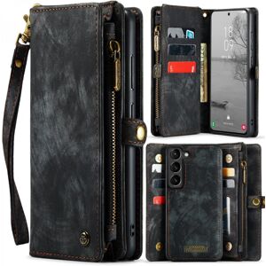 CaseMe Multi-Slot 2 i 1 Wallet Case Galaxy S23 Sort