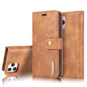 DG.MING 2-i-1 Magnet Wallet iPhone 13 Pro Max Cognac