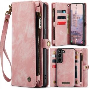 Samsung CaseMe Multi-Slot 2 i 1 Wallet Case Galaxy S24 Pink