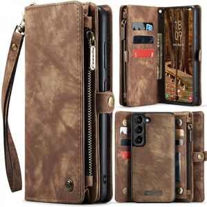 Samsung CaseMe Multi-Slot 2 i 1 Wallet Case Galaxy S24 Brun