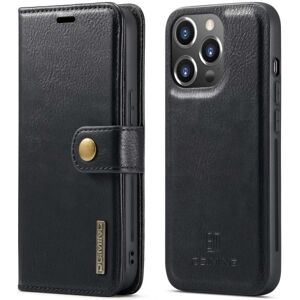 DG.MING 2-i-1 Magnet Wallet iPhone 14 Pro Sort