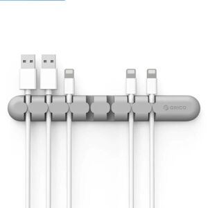 Electro Max Kabel Holder Silicone Kabel Organizer USB Winder Desktop Tydy Management Clips Holder