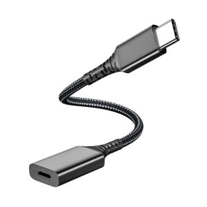 INF USB C til lightning adapter til Apple 15 serie C han til L hun Sort