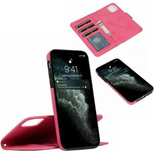 Froster Suede magnetisk etui til iPhone 12 Pro Max magnetisk lås. Pink one size