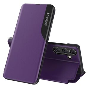 SKALO Samsung A05s 4G Clear View Window Cover - Lilla Purple