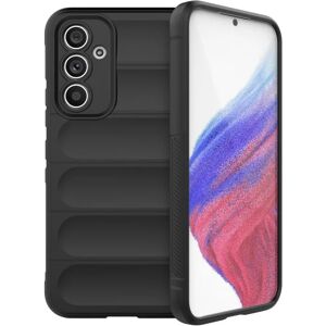 SKALO Samsung A54 5G Rugged Bumpers TPU-Cover Black