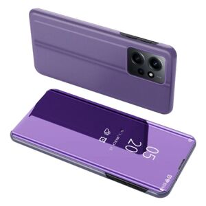 SKALO Xiaomi Redmi Note 12 4G Clear View Mirror Etui - Lilla Purple