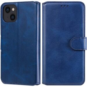 SKALO iPhone 13 Classic Wallet Cover - Blå Blue