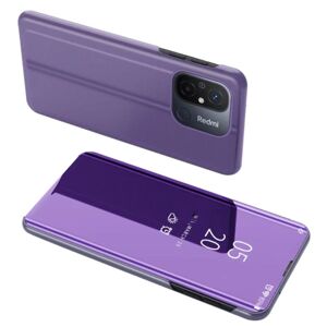 SKALO Xiaomi Redmi 12C 4G Clear View Mirror Etui - Lilla Purple