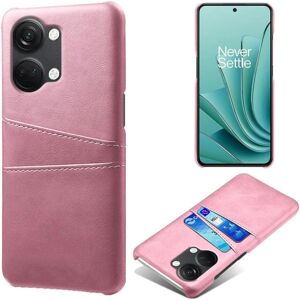 SKALO OnePlus Nord 3 5G / Ace 2V PU-læder Kortholder Cover - Ros Pink gold