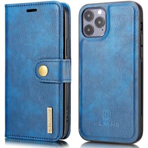 DG MING iPhone 13 Pro Max 2-i-1 Magnet Wallet Case - Blå Blue