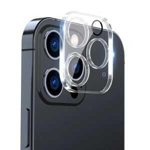 2-PAK SKALO iPhone 15 Pro 3D Kameralinse Beskyttelsesglas Transparent