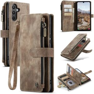 CaseMe Samsung A34 5G CaseMe Big Wallet Pungetui - Brun Brown