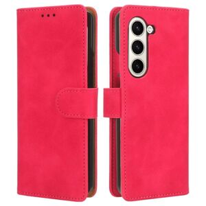 SKALO Samsung Z Fold5 Flip Cover m. pung i PU-læder - Cerise Cerise