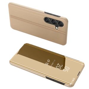 SKALO Samsung A05s 4G Clear View Mirror Etui - Guld Gold