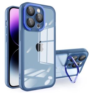SKALO iPhone 15 Pro Colour Bumper Camera Ring Cover - Blå Blue