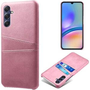 SKALO Samsung A05s 4G PU-læder Kortholder Cover - Rosa guld Pink gold