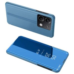 SKALO Xiaomi Redmi Note 13 Pro 5G Clear View Mirror Etui - Blå Blue