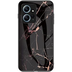 SKALO Xiaomi Redmi Note 12 4G Marmor hærdet glas TPU Cover - #5 Multicolor