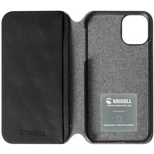 Krusell Sunne Wallet etui til iPhone 11, Vintage Svart Svart