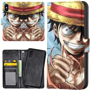 Apple iPhone X/XS - Mobilcover/Etui Cover Anime One Piece