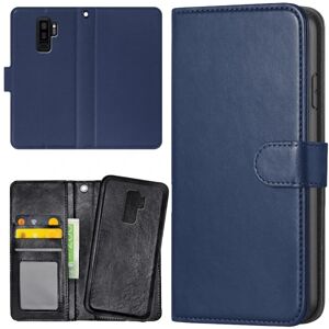 Samsung Galaxy S9 Plus - Mobilcover/Etui Cover Mørkblå Dark blue