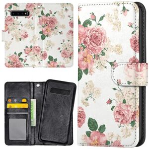 Samsung Galaxy S10e - Mobilcover/Etui Cover Retro Blomster