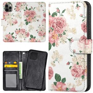 Apple iPhone 11 Pro - Mobilcover/Etui Cover Retro Blomster