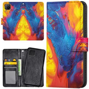 Samsung Galaxy A42 5G - Mobilcover/Etui Cover Marmor Multicolor