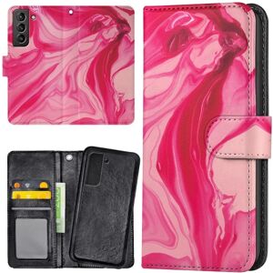 Samsung Galaxy S21 - Mobilcover/Etui Cover Marmor Multicolor