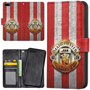Apple iPhone 7/8 Plus - Mobilcover/Etui Cover Manchester United