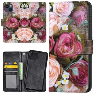 Apple iPhone 13 - Mobilcover/Etui Cover Blomster Multicolor