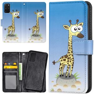 Samsung Galaxy S20 FE - Mobilcover/Etui Cover Tegnet Giraf Multicolor