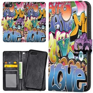 Apple iPhone 6/6s Plus - Mobilcover/Etui Cover Graffiti