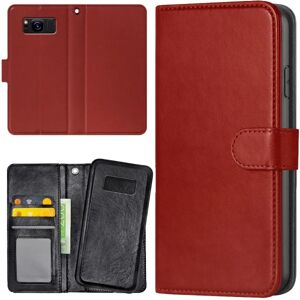 Samsung Galaxy S8 - Mobilcover/Etui Cover Mørkrød Dark red