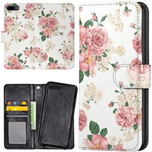 Apple iPhone 7/8 Plus - Mobilcover/Etui Cover Retro Blomster