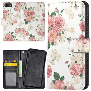 Apple iPhone 7/8/SE - Mobilcover/Etui Cover Retro Blomster
