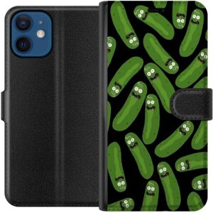 Apple iPhone 12  Tegnebogsetui Rick and Morty - Pickle Rick