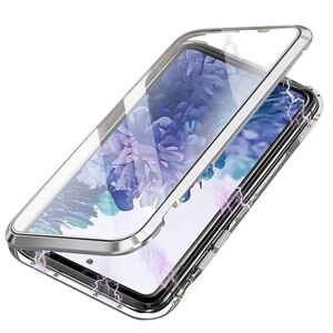 Floveme Praktisk dobbelt magnetisk skal - Samsung Galaxy A33 5G Silver