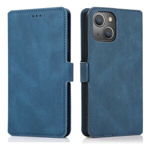 Stilfuldt Floveme Wallet Cover - iPhone 13 Mini Mörkblå