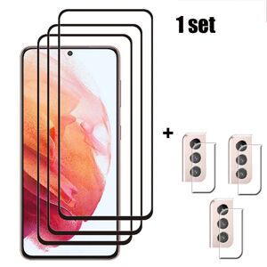 ProGuard 3-PACK Skærmbeskytter + Kameralinsebeskytter 2,5D 0,3mm Galaxy S22 Plus Transparent