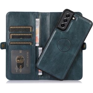 Zleep Smooth 2-1 Wallet Case - Samsung Galaxy S21 FE Mörkblå