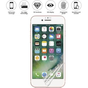 iPhone 8 3-PACK Nano-blød skærmbeskytter 9H 0,2 mm ProGuard Transparent/Genomskinlig