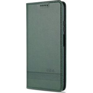 Yazunshi Classic Wallet Case AZNS - Xiaomi Mi 10T Pro Mörkgrön